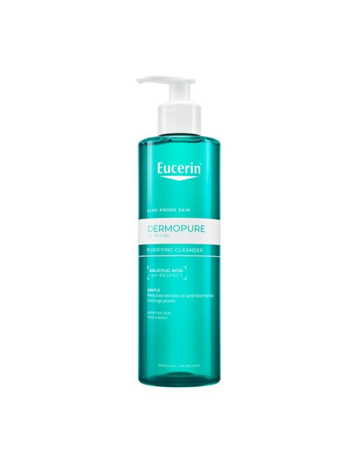 Eucerin DermoPURE Oil Control Gel Limpiador Facial 400ml