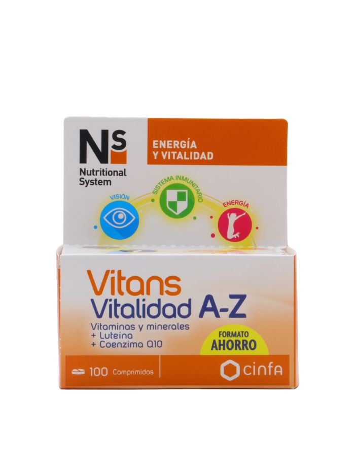Ns Vitans Vitalidad A-Z 100 Comprimidos