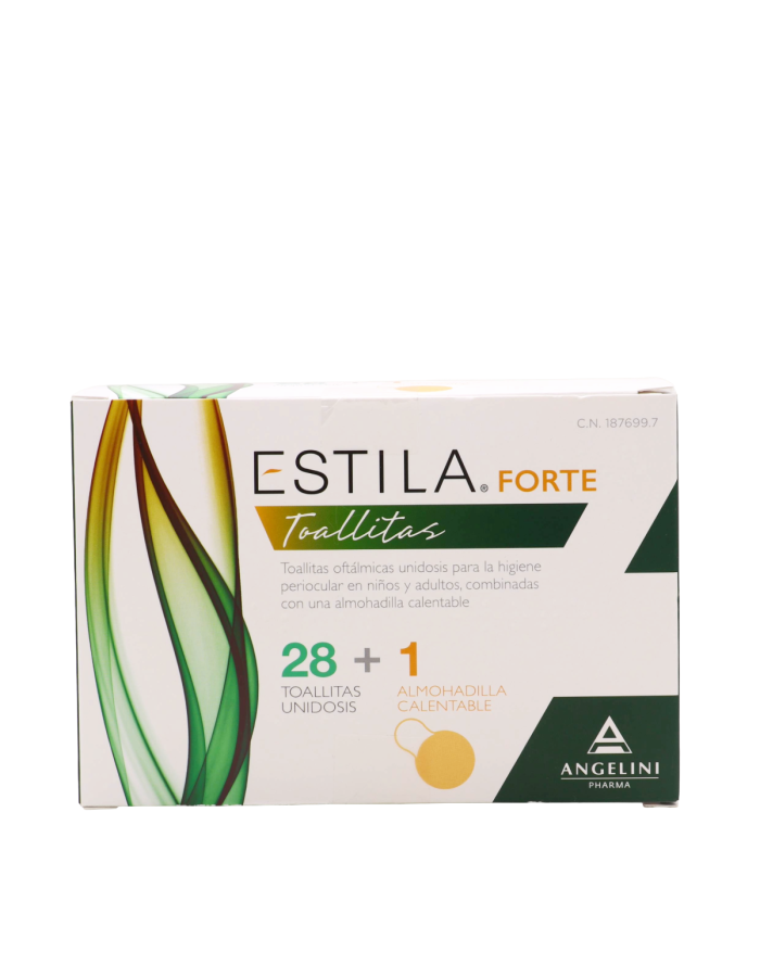 Estila Forte 28 Toallitas + Almohadilla Calentable