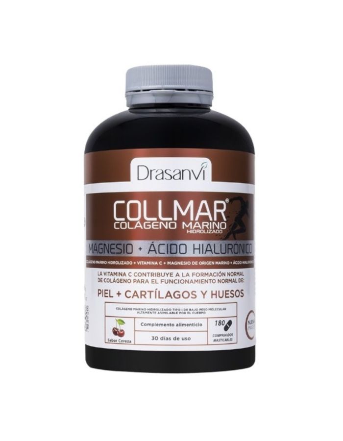 Collmar Colágeno Marino Cereza 180 Comprimidos Masticables