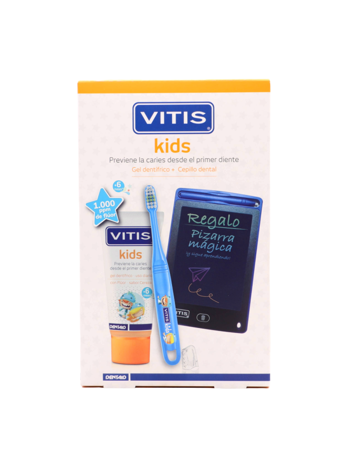 Vitis Kids Pack Gel Dentífrico + Cepillo Dental