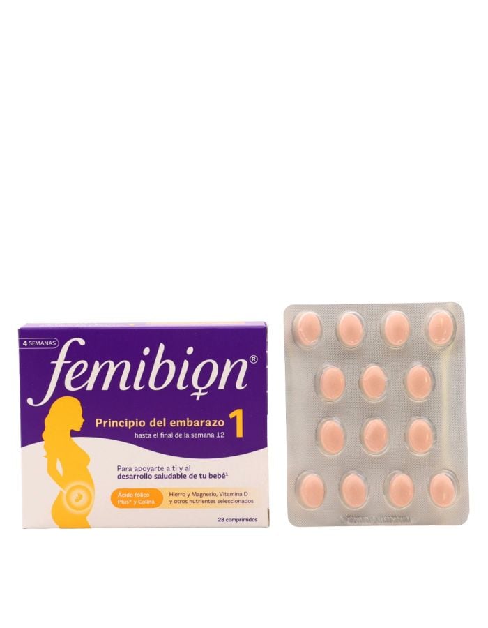 Femibion 1 Planificación y Principio del Embarazo 28 Comprimidos