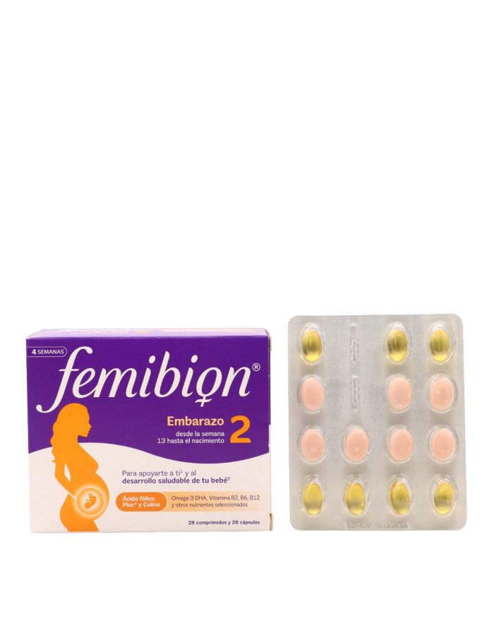 Femibion 2 Embarazo 28 Comprimidos + 28 Cápsulas