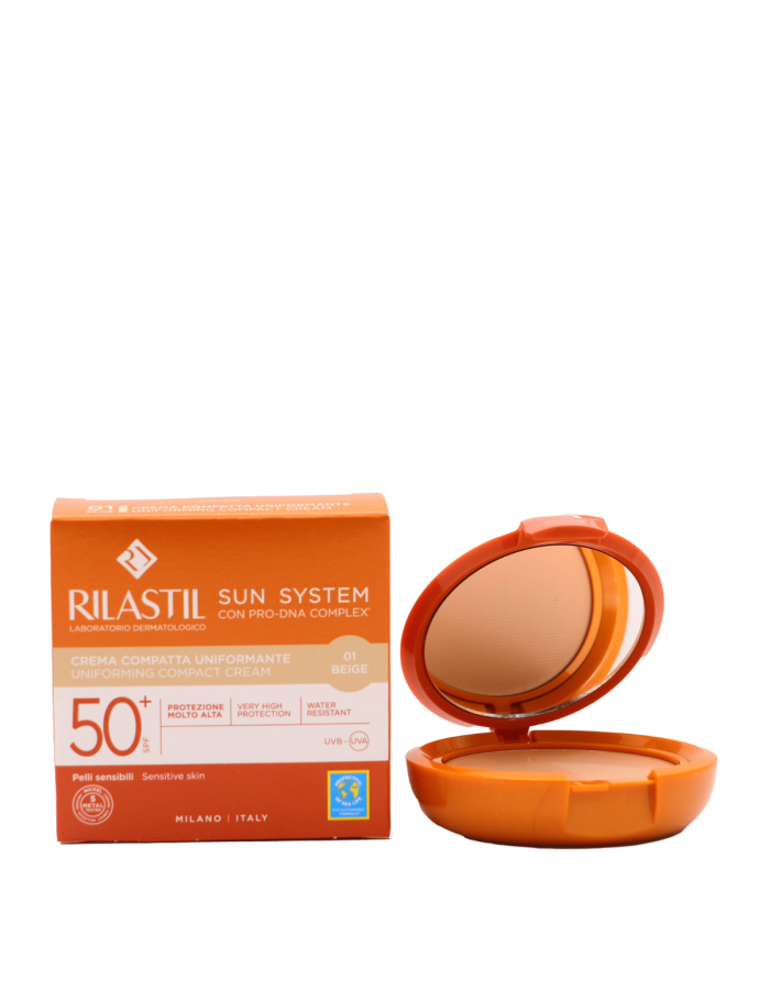 Rilastil Sun System Crema Compacta 01 Beige SPF50+