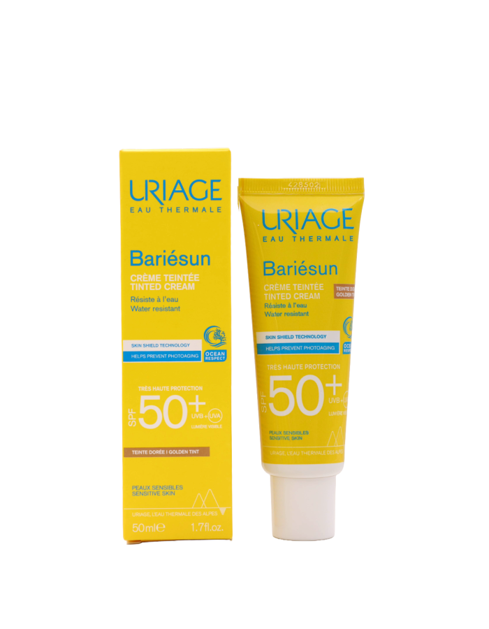 Uriage Bariésun Crema con Color Dorado SPF50+ 50ml
