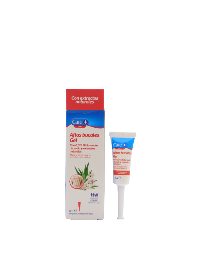 Gel Para Aftas Bucales Care+ de 8ml