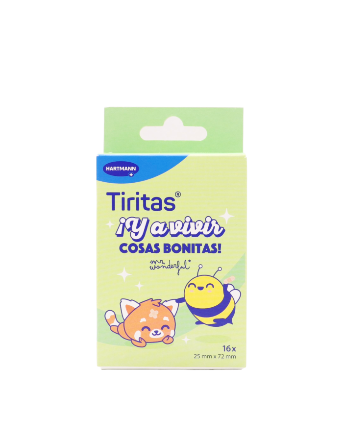 Tiritas Mr Wonderful 16 Tiritas 25 mm x 72 mm Hartmann