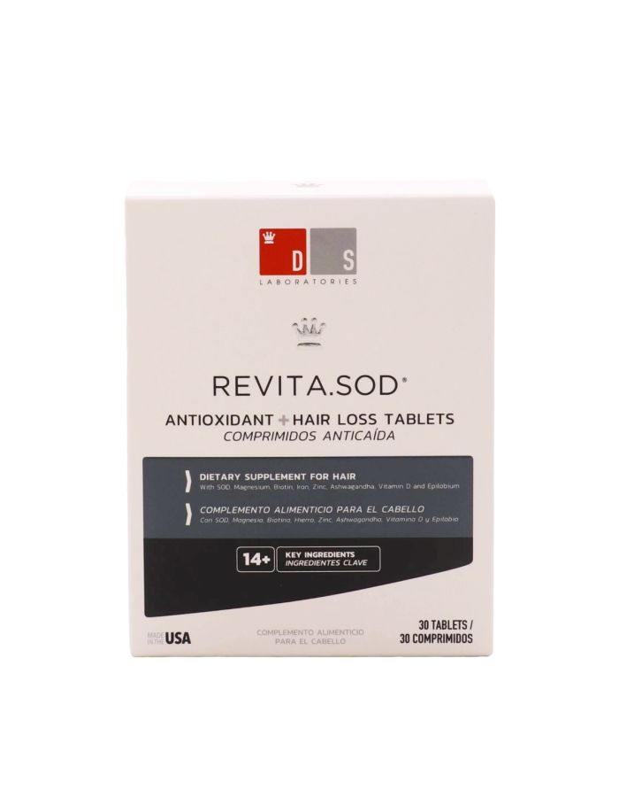 Ds Revita Sod  Antioxidant y Anticaida 30 Comprimidos