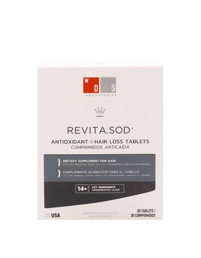 Ds Revita Sod  Antioxidant y Anticaida 30 Comprimidos