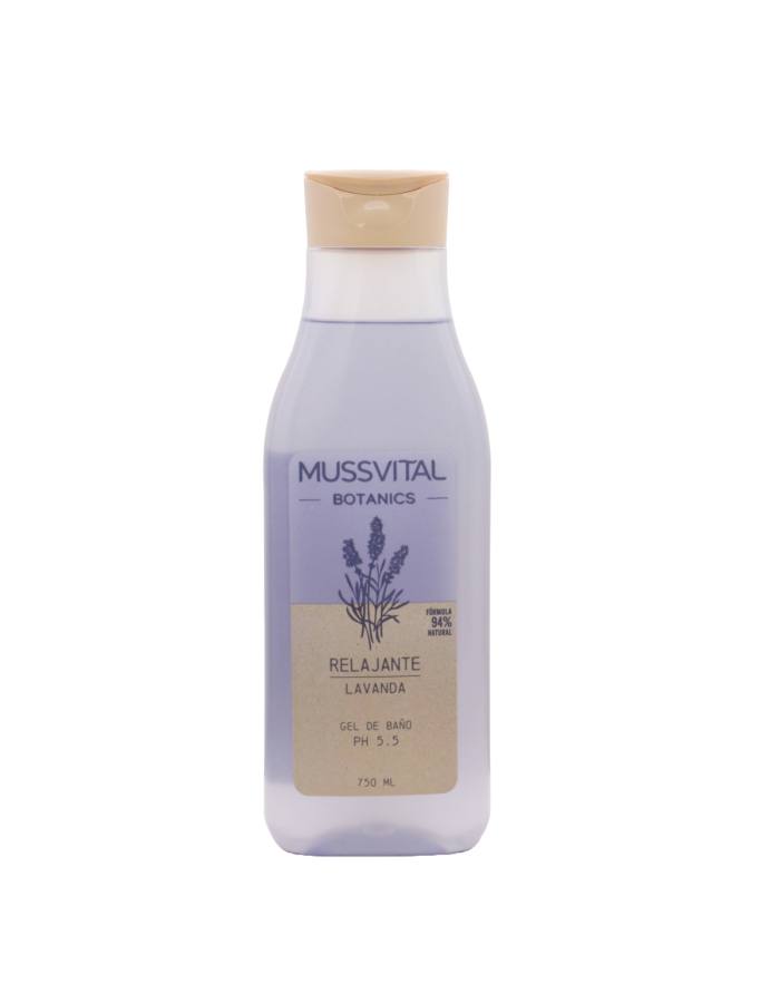 Mussvital Botanics Gel de Baño Lavanda 750ml