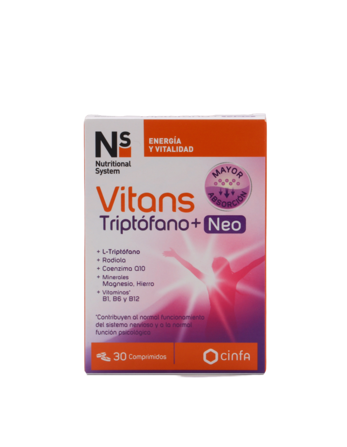 Ns Vitans Triptófano+Neo 30 Comprimidos