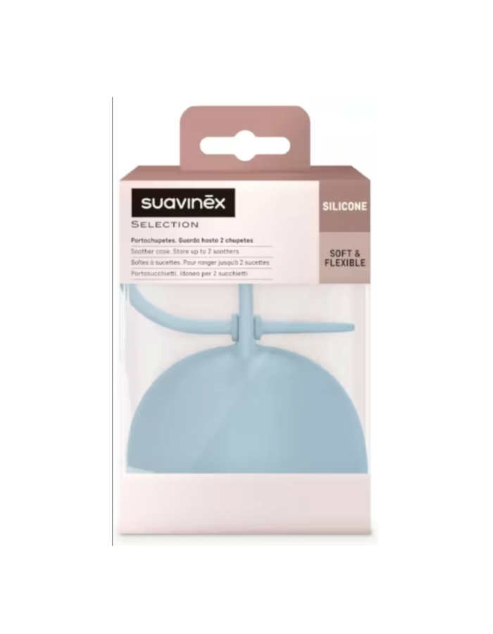 Suavinex Portachupetes Silicona Duo Selection