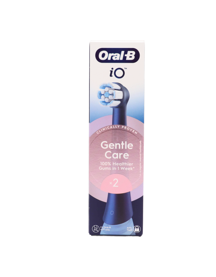 Oral B iO Gentle Care 2 Cabezales Negro