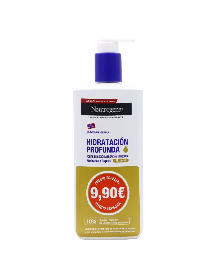 Neutrogena Hidratación Profunda Aceite en Loción 400ml