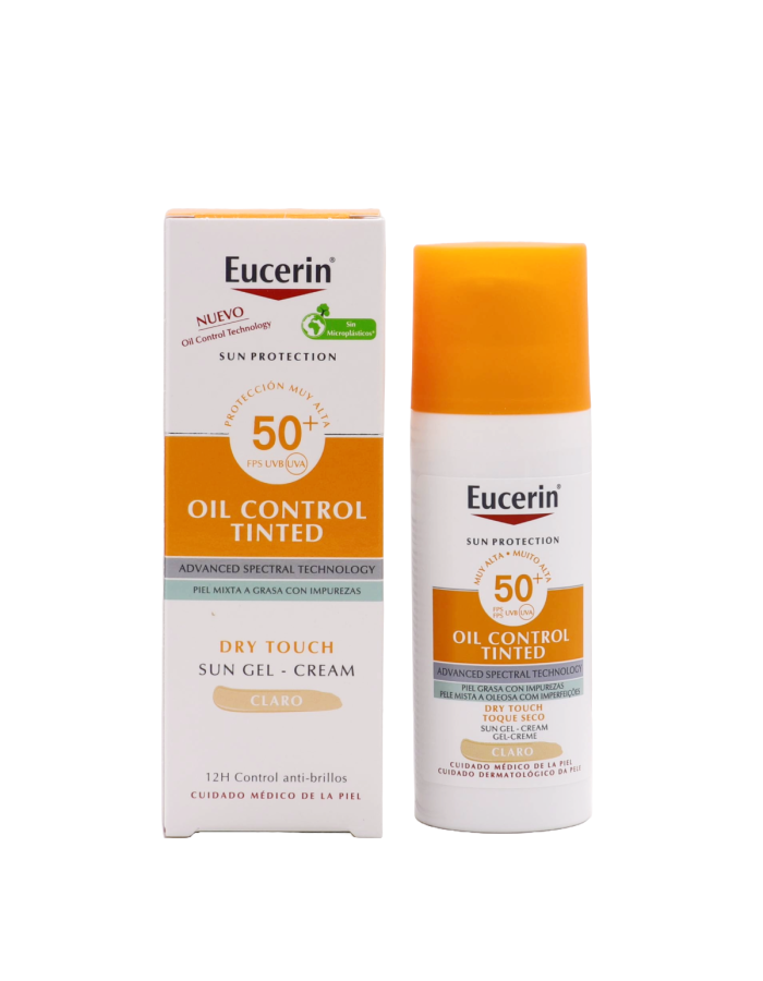 Eucerin Sun Oil Control Claro Toque Seco FPS50+ 50ml