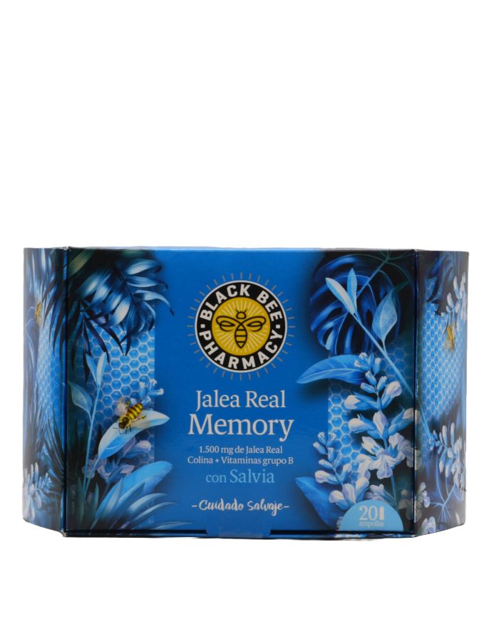 Black Bee Jalea Real Memoria 20 Ampollas