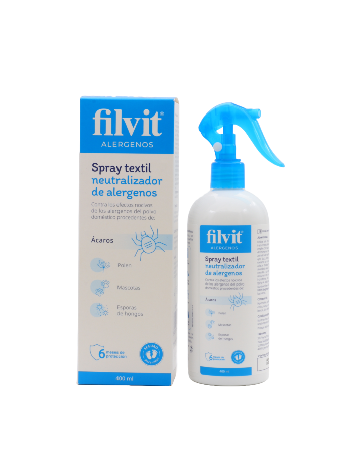 Filvit Alergenos Spray Textil 400ml