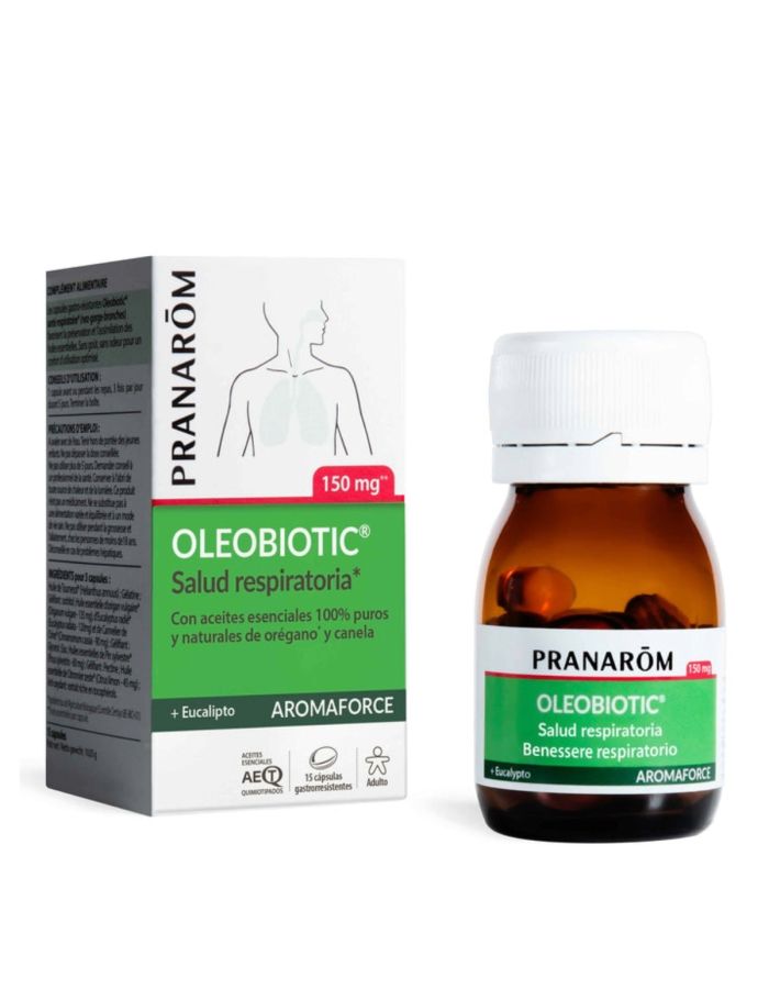 Aromaforce Oleobiotic Salud Respiratoria 15 cápsulas