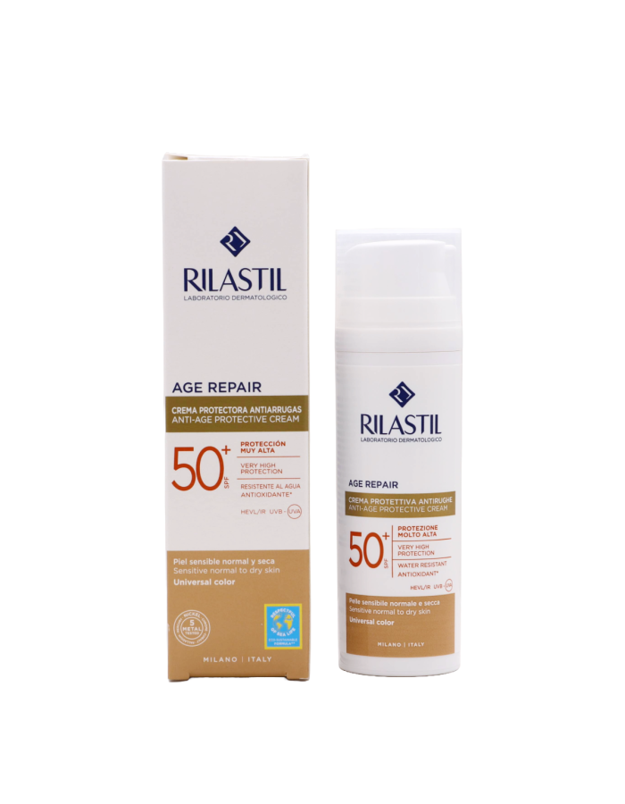 Rilastil Age Repair Crema Color Protectora Antiarrugas SPF50+ 50ml