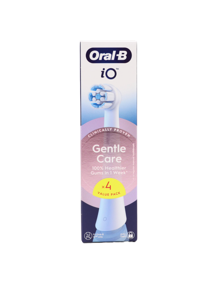 Oral B iO Gentle Care 4 Cabezales Blancos