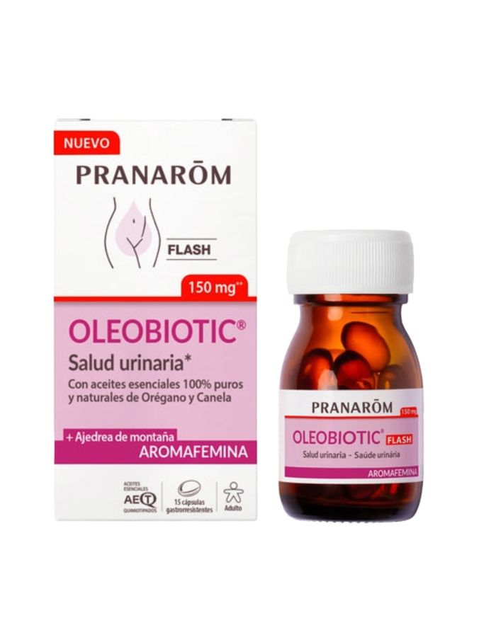 Pranarom Oleobiotic Salud Urinaria 15 cápsulas