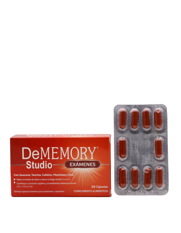 DeMemory Studio Exámenes 20 Cápsulas