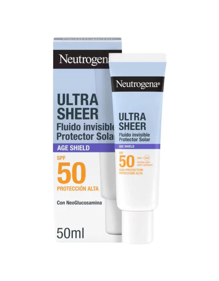 Neutrogena Ultra Sheer Fluido Invisible Antiedad SPF50 50ml