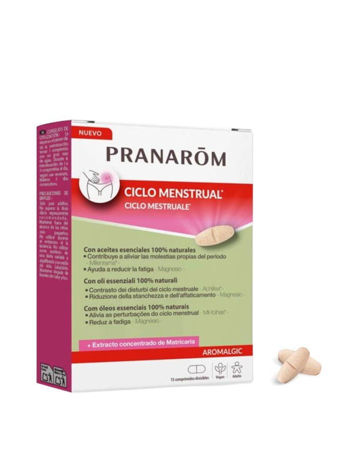 Pranarom Ciclo Menstrual 15 Comprimidos