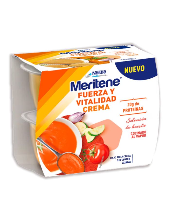 Meritene Fuerza y Vitalidad Crema Selección Huerto 2x200ml