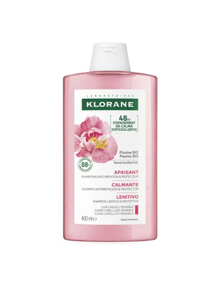 Klorane Champú Calmante al Extracto de Peonía 400ml