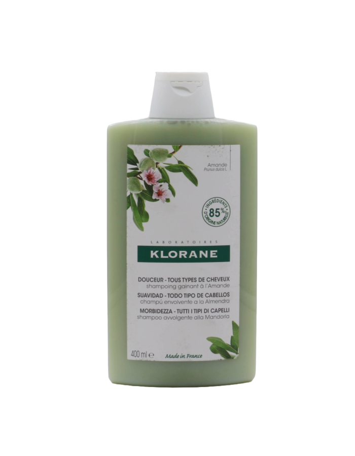 Klorane Champú a la Leche de Almendras 400ml Uso Frecuente