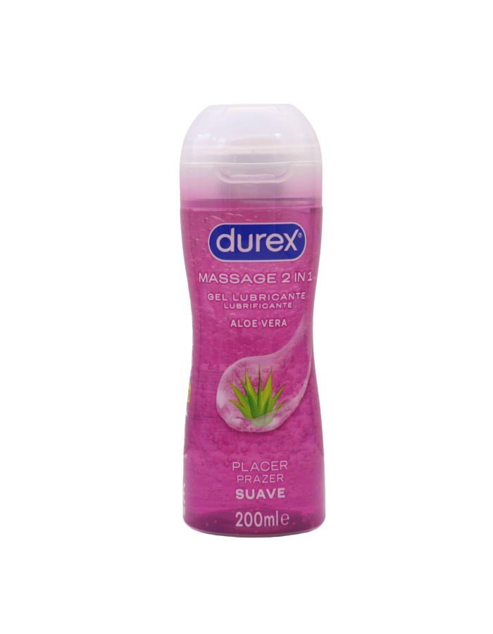 Durex Masaje 2 en 1 Gel Lubricante Aloe Vera 200ml