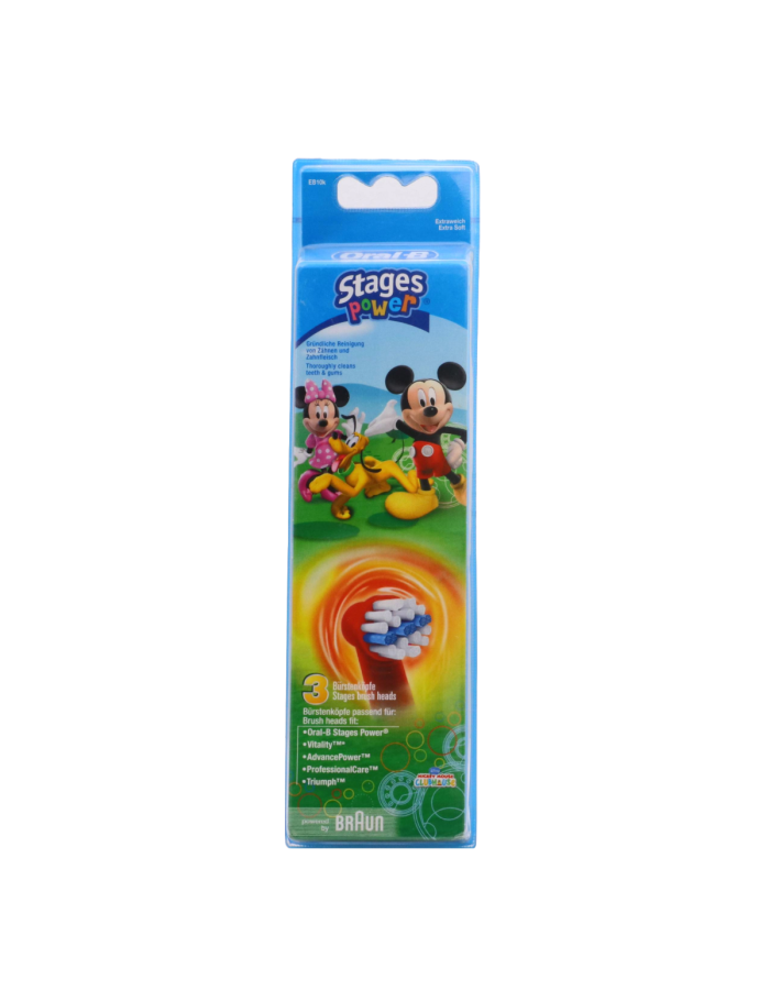 Oral B Recambio Pixar EB10 Cepillo Eléctrico Kids 4 Cabezales