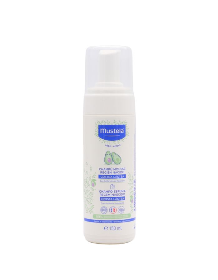 Mustela Champú Mousse Recién Nacido Costra Láctea 150ml