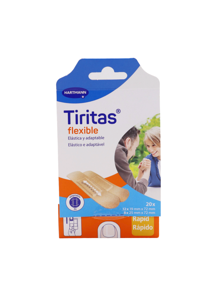 Tiritas Flexible Rapid 20 unidades