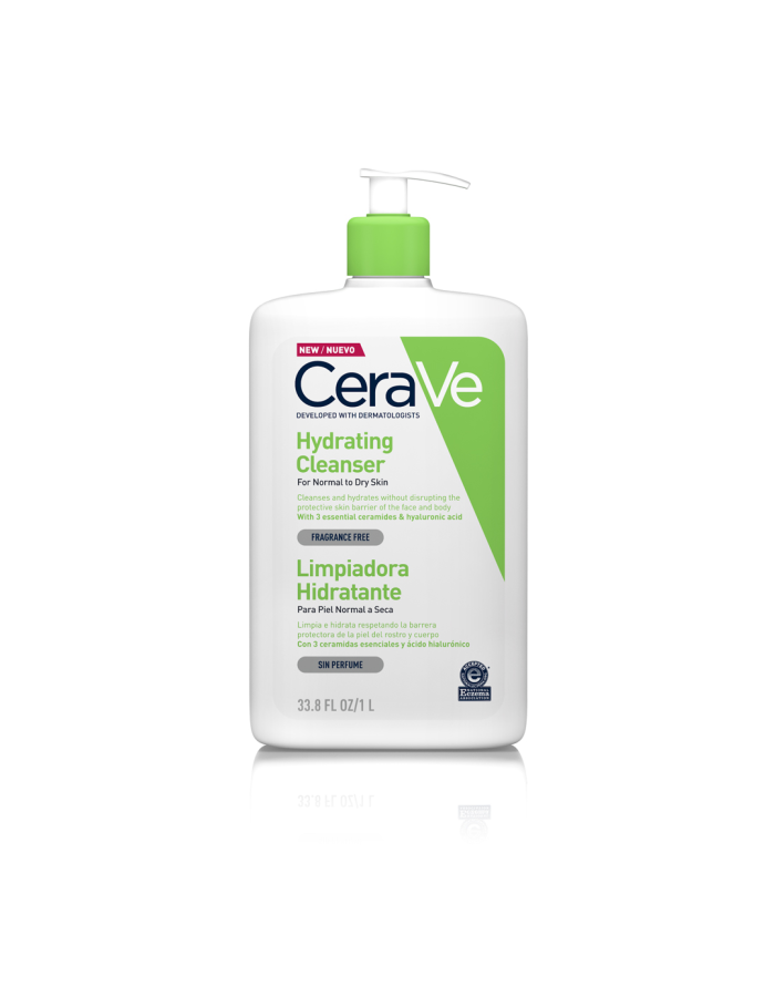 CeraVe Limpiadora Hidratante Piel Normal a Seca 1L
