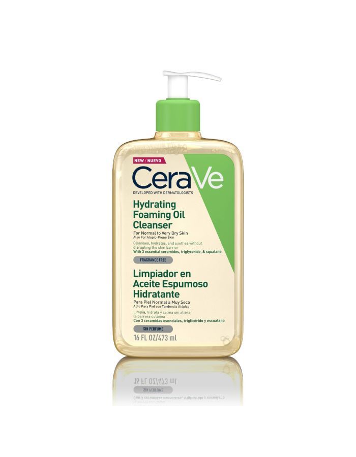 CeraVe Limpiador en Aceite Espumoso Hidratante 473ml