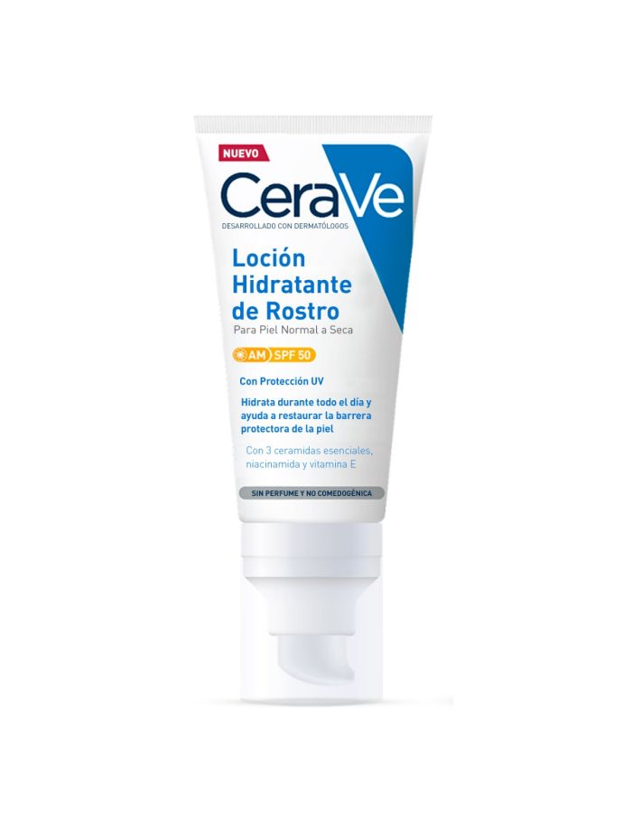 CeraVe Loción Hidratante de Rostro SPF50 52ml-1