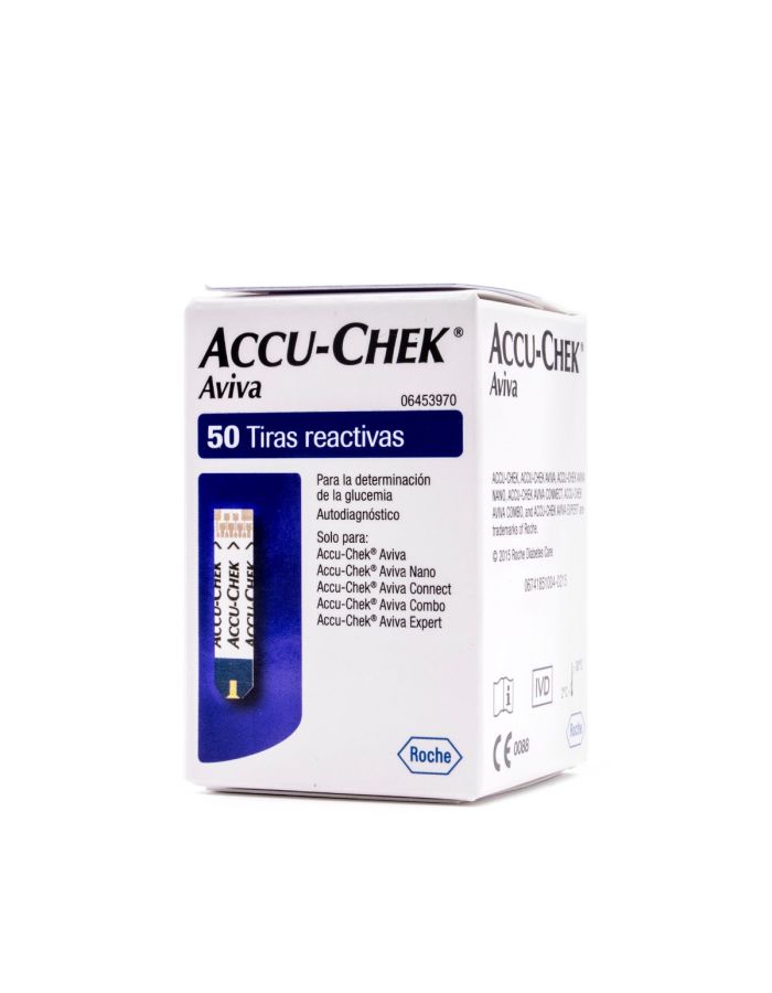Accu-Chek Aviva 50 Tiras Glucosa