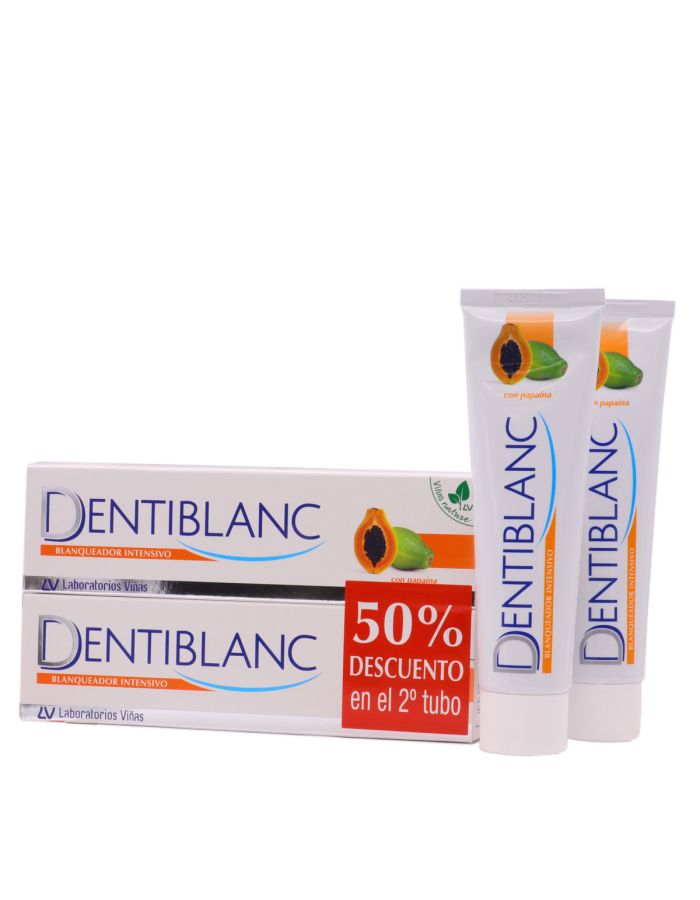 Dentiblanc Blanqueador Intensivo Pasta Dental Viñas 100ml x 2 Pack 50%Dto 2ªUd
