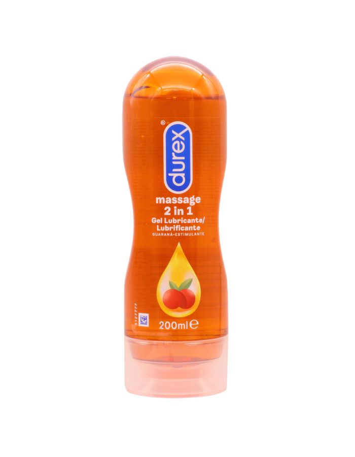 Durex Massage 2 In 1 Gel Lubricante Guaraná Estimulante 200ml