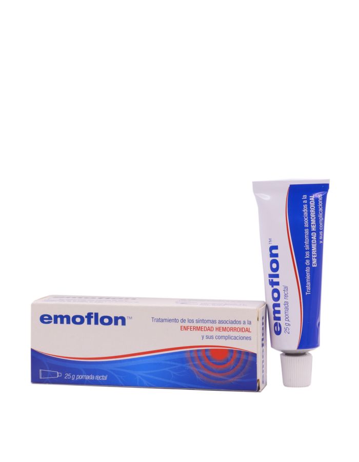 Emoflon Pomada Rectal Enfermedad Hemorroidal 25g