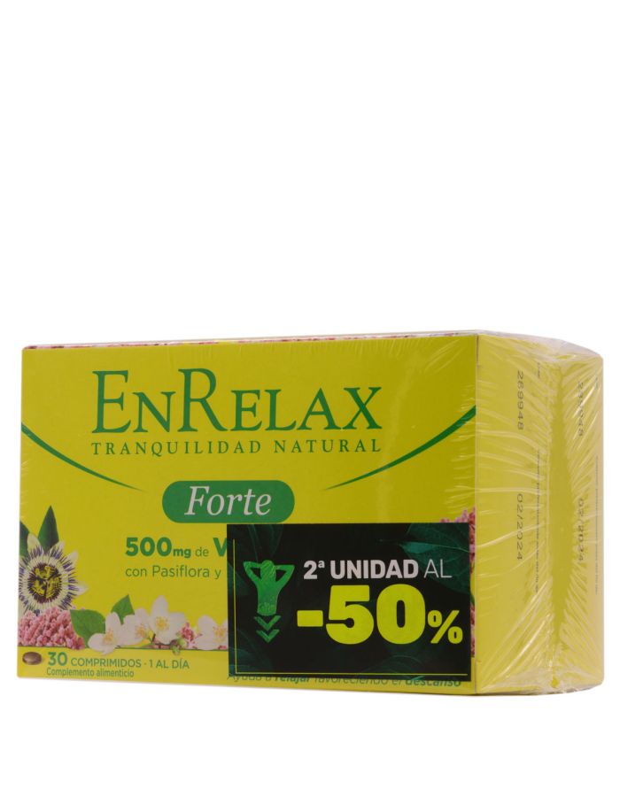 EnRelax Forte 30 Comprimidos x 2 Pack 50%Dto 2ªUd