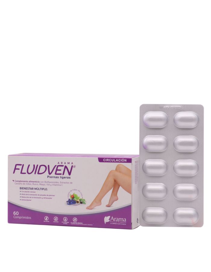 FLUIDVen Piernas Ligeras 60 Comprimidos -1