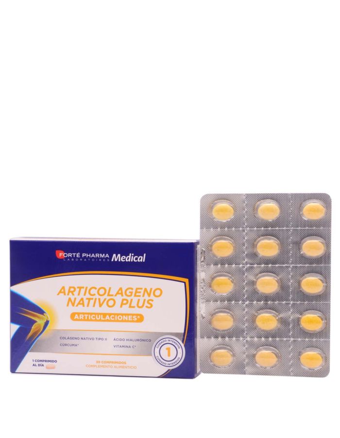 Articolágeno Nativo Plus Articulaciones 30 Comprimidos Forte Pharma Medical