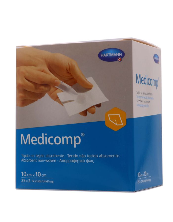 Medicomp Gasa Suave 50 Gasas 10cm x10cm