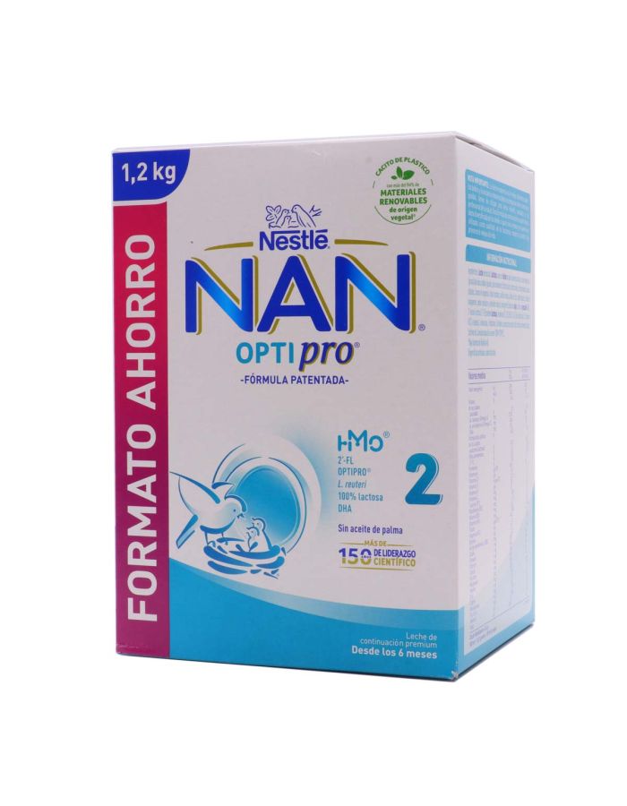 Nestlé Nan Optipro 2 1,2 Kg Formato Ahorro