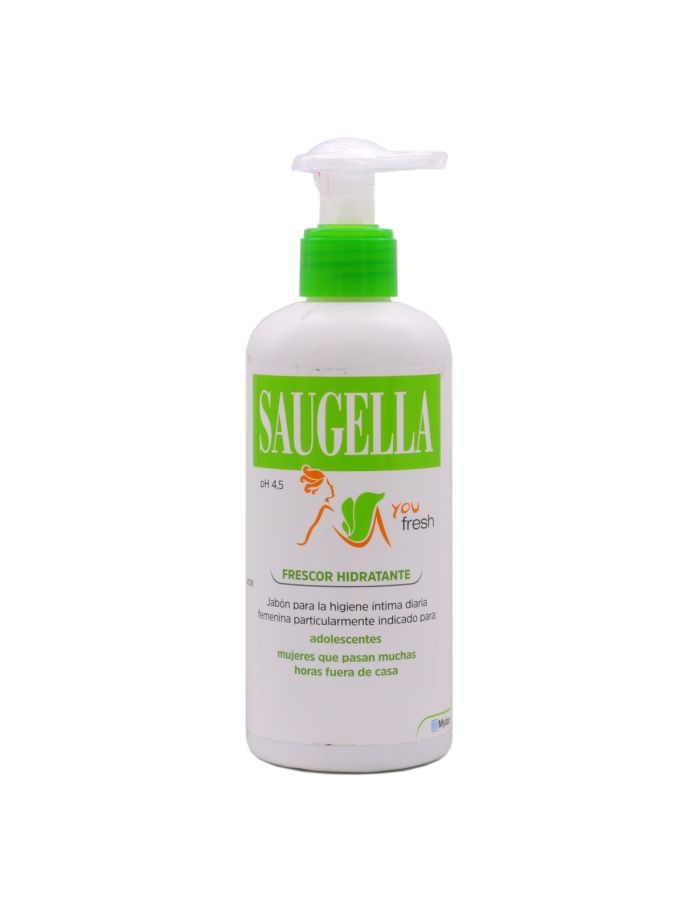 Saugella Frescor Hidratante Jabón Higiene Íntima Diaria 200ml Saugella You Fresh