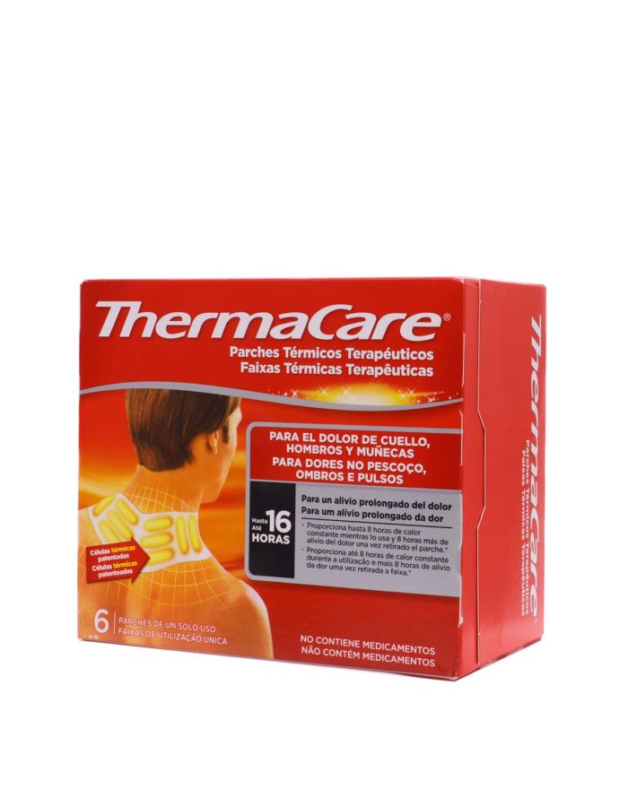 ThermaCare Cuello Hombros y Muñecas 6 Parches