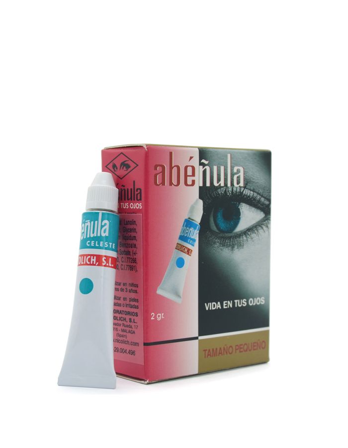 Abéñula Celeste Maquillaje Pestañas 2g Tamaño Pequeño     